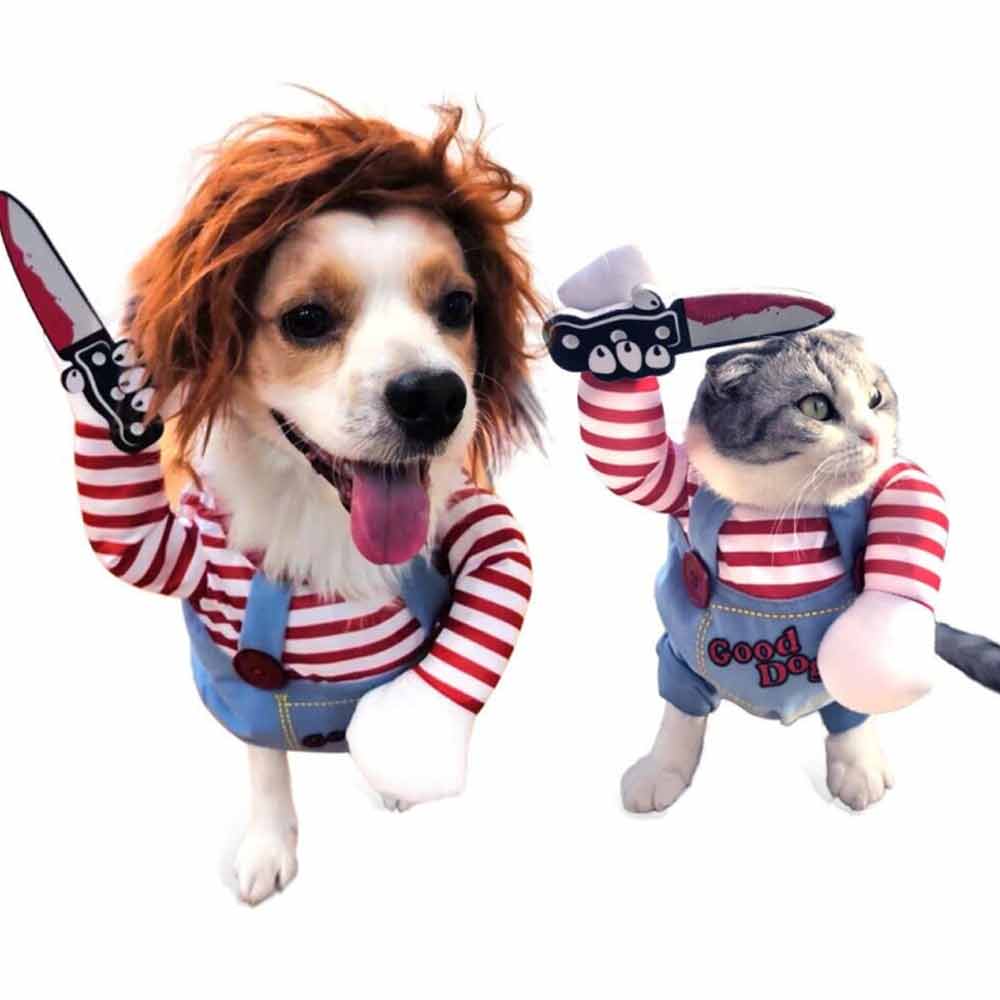 3-Piece Halloween Pets Costume Movie Pet Creative Funny Dog Pet Clothes for Dogs - image 6