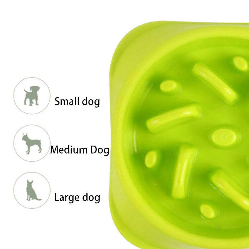 Healthy Dog Slow Eating Bowl Food Feeder Feed Large Bloat Stop Pet Cat Large - image 8
