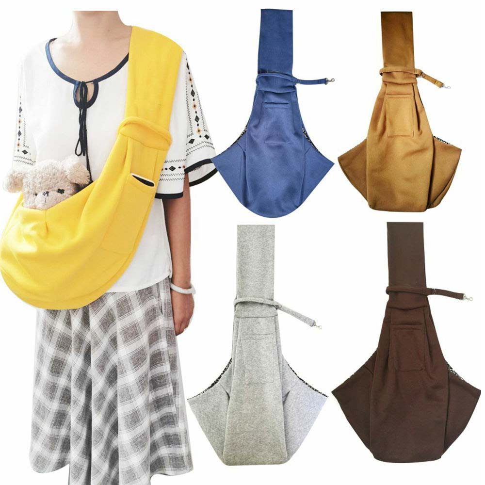 Pet Dog Cat Puppy Carrier Shoulder Pouch Travel Carry Bag Sling Backpack Outdoor - image 4