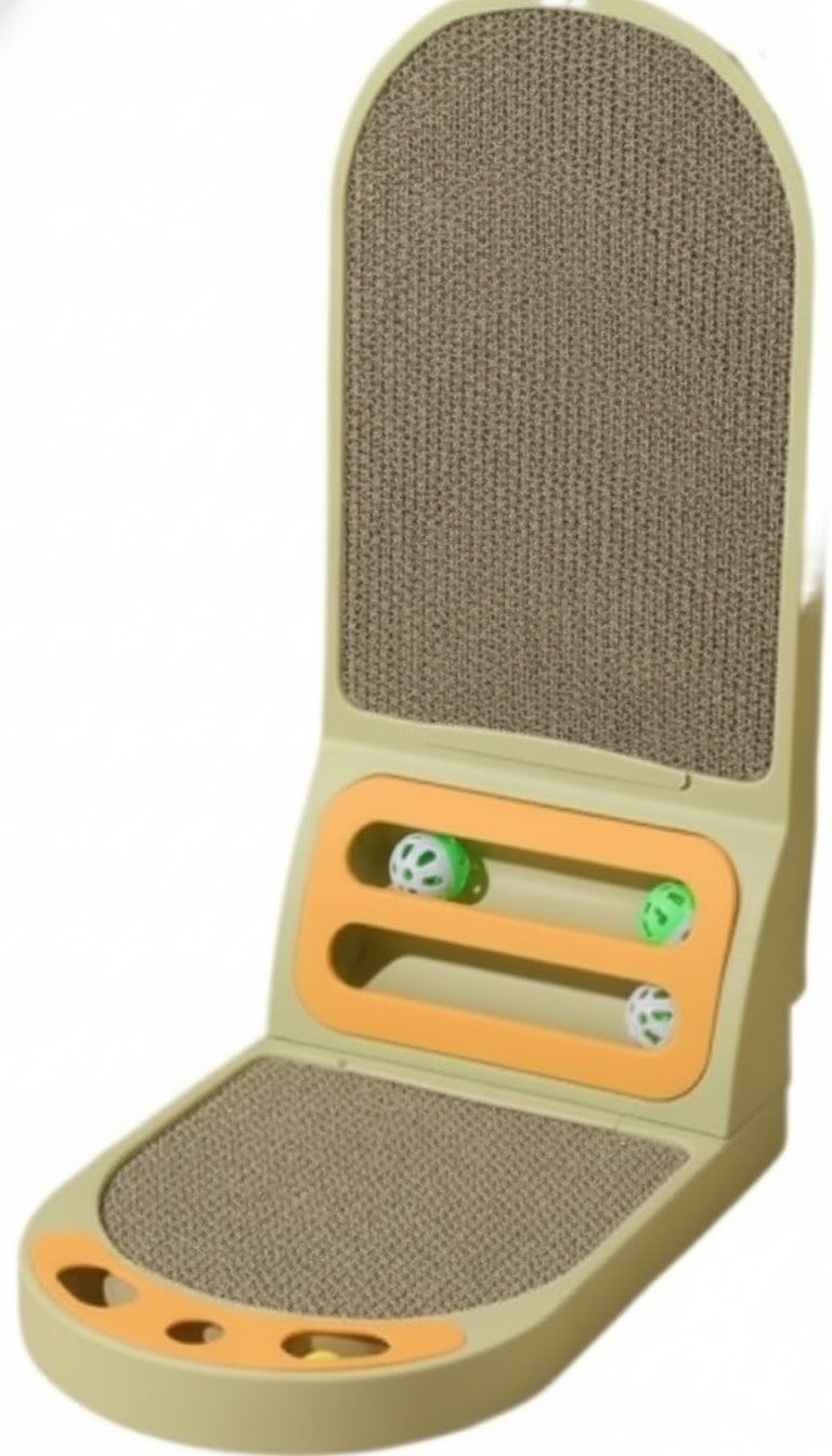 Vertical Cat Scratching Board with Durable Cardboard for Indoor Cats-2050057515714088965