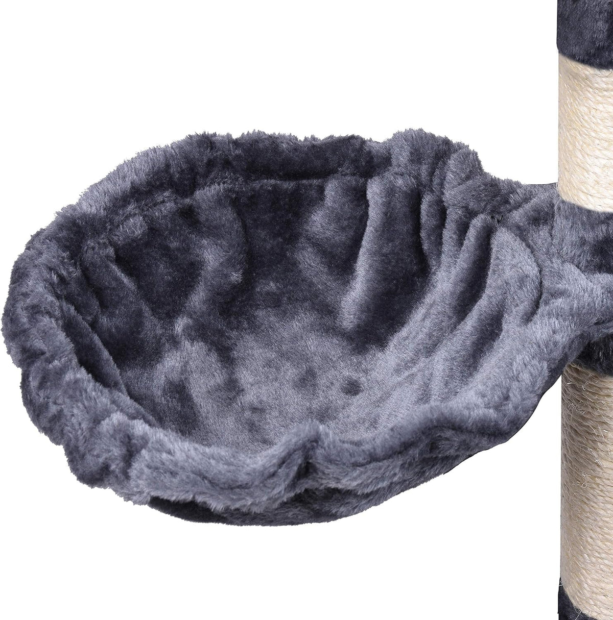 120cm Cat Tree for Indoor Cats with Condo, Hammock & Plush Perchfor for Kittens & Adult Cats-2050057516825579525