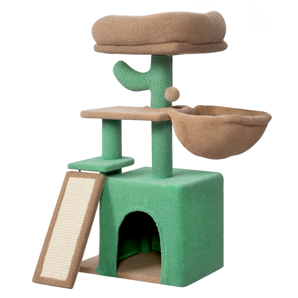 Cat Tree Tower Scratching Post Scratcher Play Bed-2102558103500361736