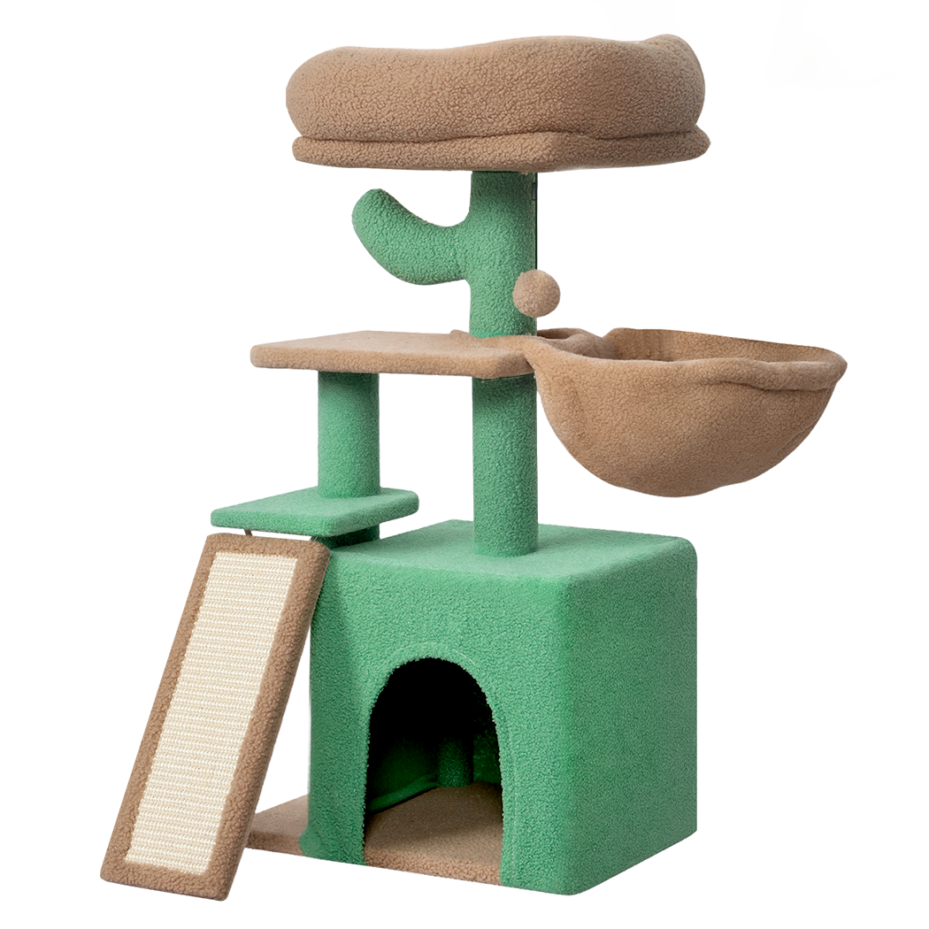Cat Tree Tower Scratching Post Scratcher Play Bed-2102558103500361736