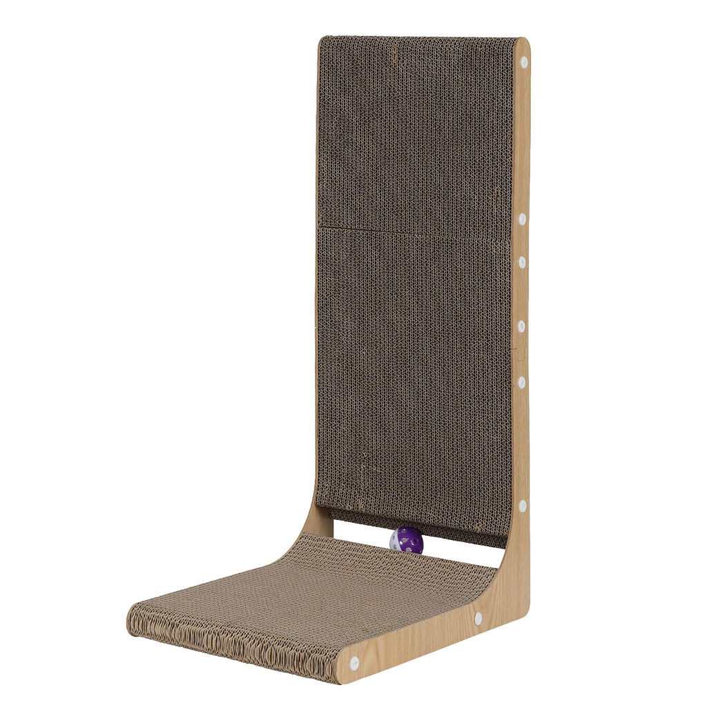 Cat L-Shaped Scratching Cardboard-2102558103135457288