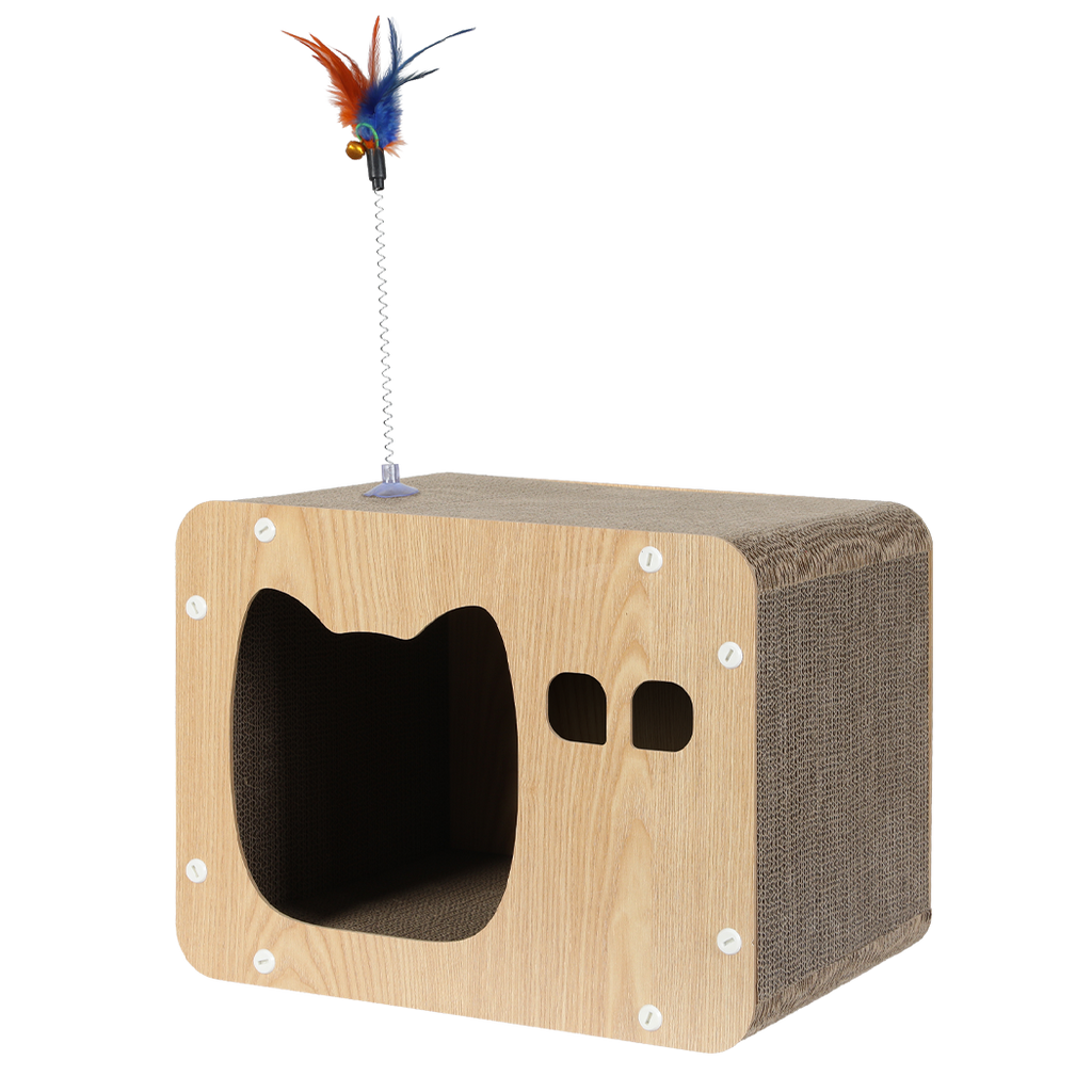 Cat Scratcher Board Scratching Cardboard-2102558103898820616