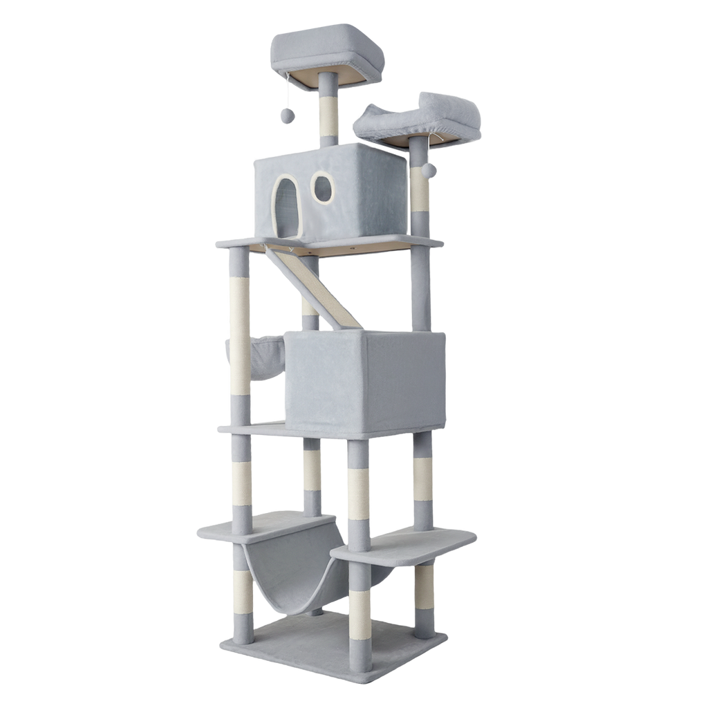 Cat Tree Scratching Post Scratcher 206cm Climbing-2102558704284078088