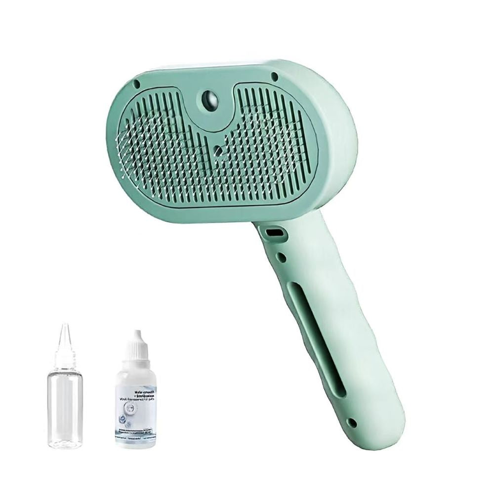 Pet Grooming Spray Brush – Anti-Shedding Pin Comb for Dogs & Cats - image 1