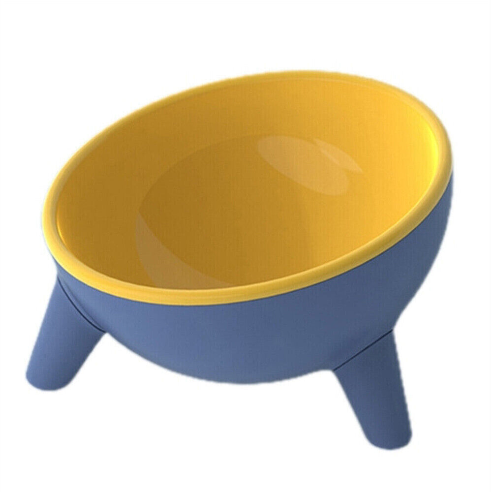 Feeder Raised Cat Bowl Pet Bowl Elevated Dog Bowls 15°Tilted Pet Water Bowl - image 1