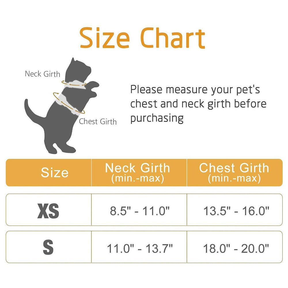 Cat Dog Harness Leash Walking Escape Proof Adjustable Reflective Vest Harness - image 4