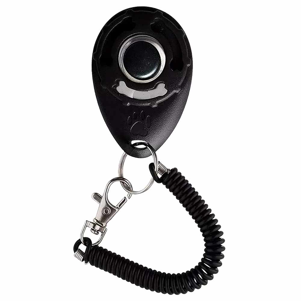 2-Pack Dog Puppy School Clicker – Professional Training Aid, Black Pet Trainer - image 4