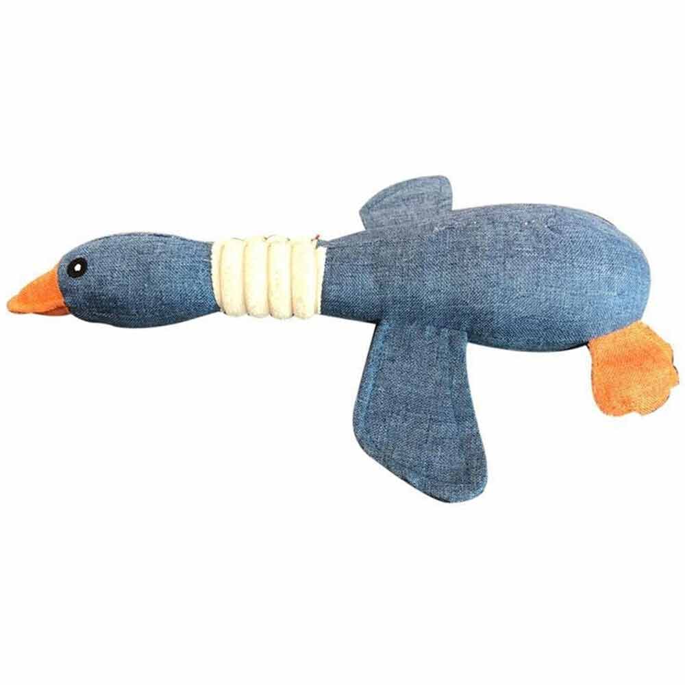 Crinkle Rope Plush Puppy Pet Chew Toy Rope Squeaker Squeaky Teething Dog Toys - image 8