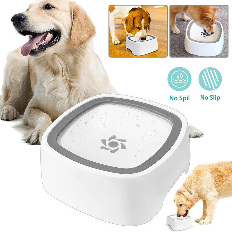 Non Spill Dog Water Bowl,1.5L Splash Proof Pet Water Bowl,Anti Slip Car Dog Bowl - image 3