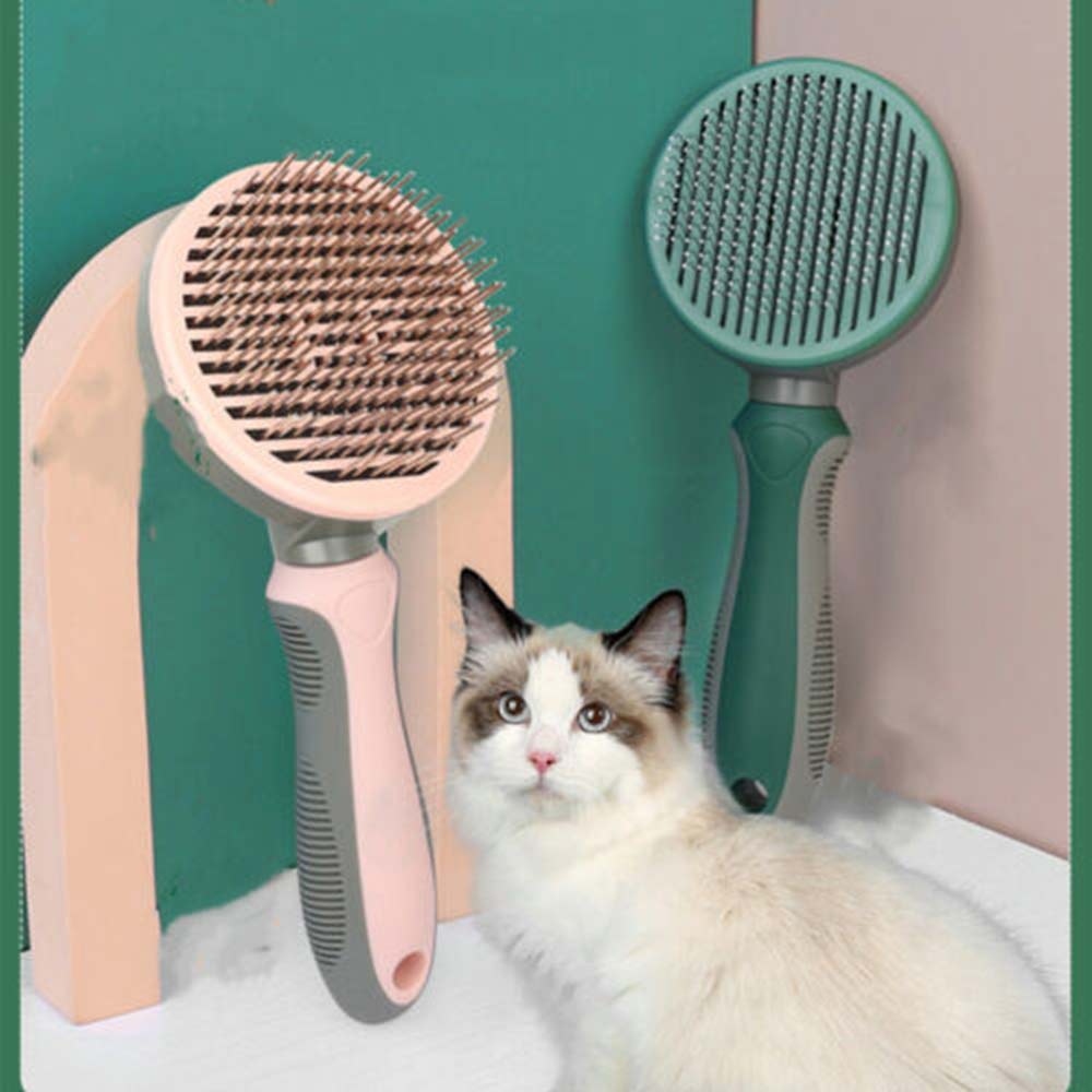 Dog Pet Cat Grooming Comb Brush Undercoat Rake Dematting Deshedding TrimmerTool - image 4