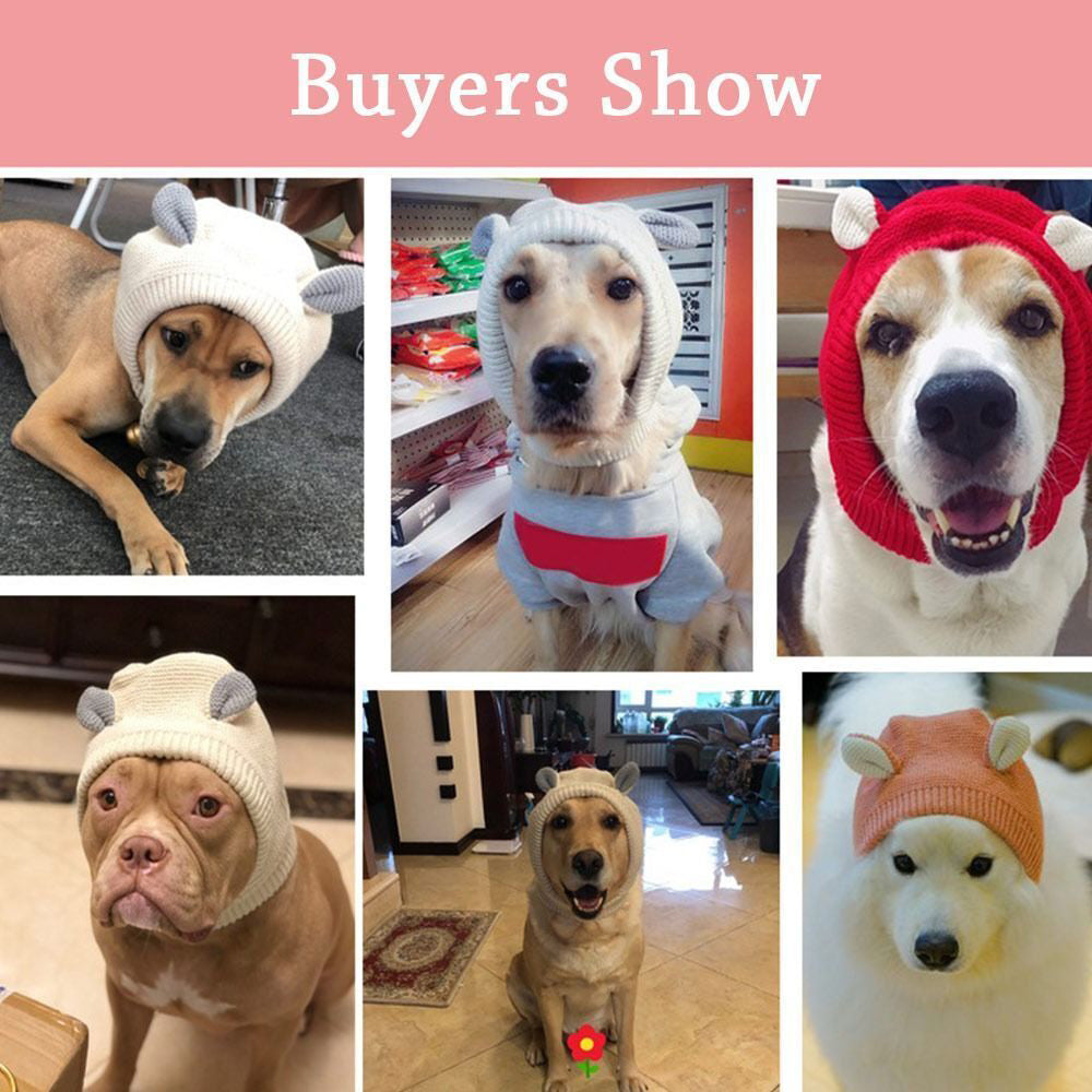 Relief Winter Pet Ears Covers Warm Puppy Cap Warm Earmuffs Dog Ear Muffs - image 5