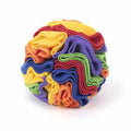 Pet Snuffle Ball Dog Toy Home Foraging Skill IQ Training Enrichment Multicolor - image 1