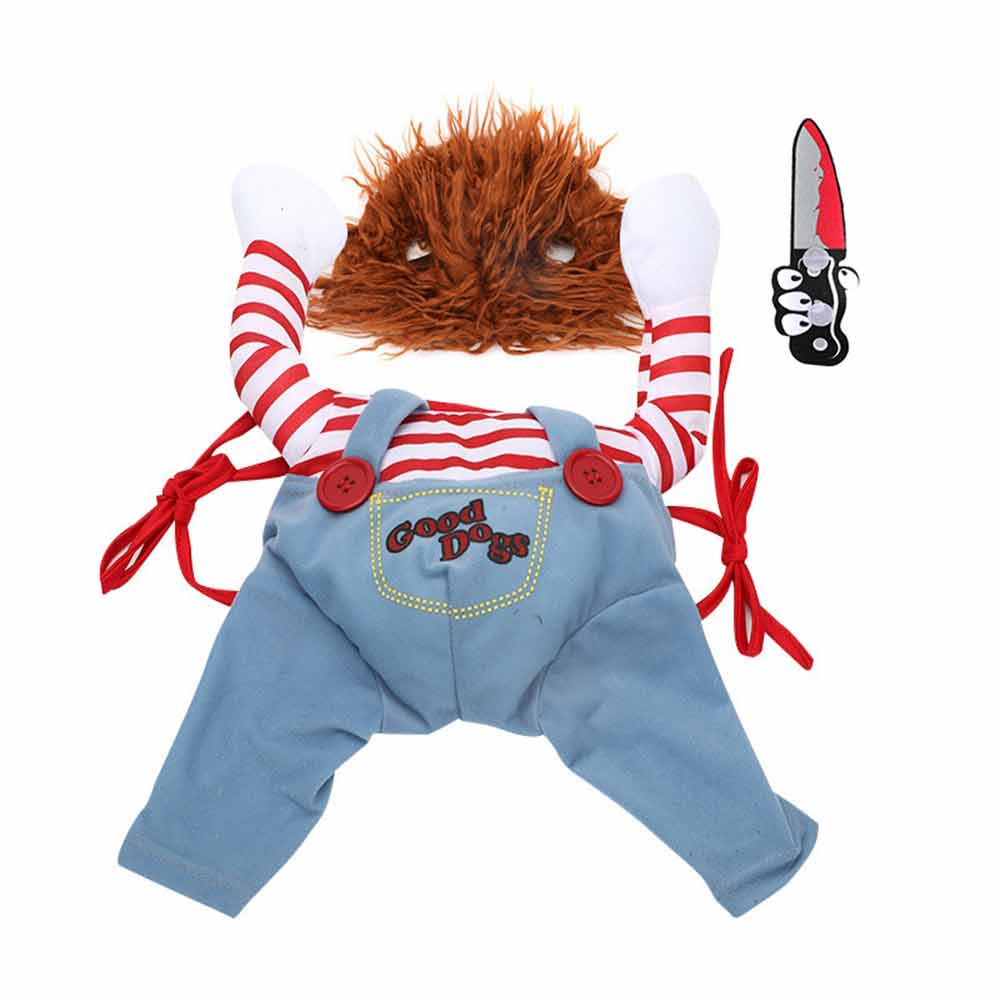 3-Piece Halloween Pets Costume Movie Pet Creative Funny Dog Pet Clothes for Dogs - image 1