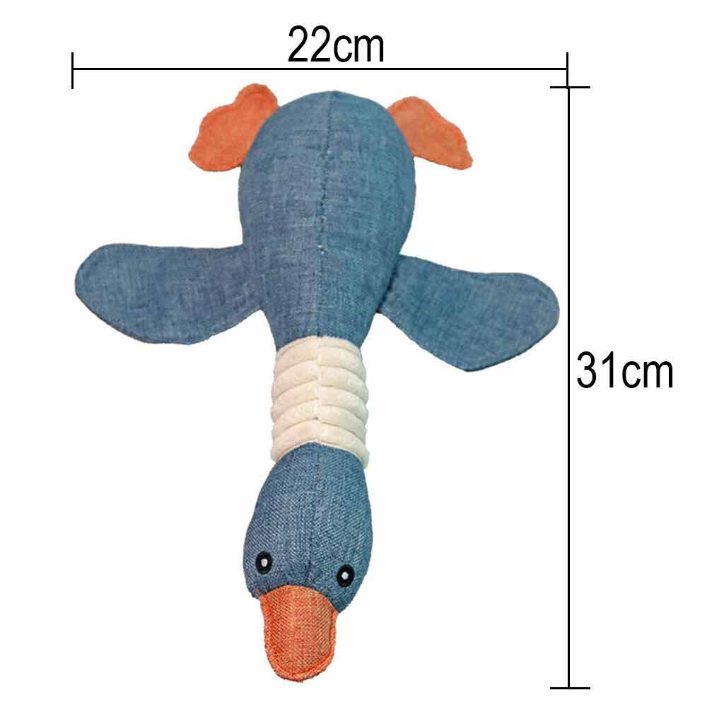 Crinkle Rope Plush Puppy Pet Chew Toy Rope Squeaker Squeaky Teething Dog Toys - image 5