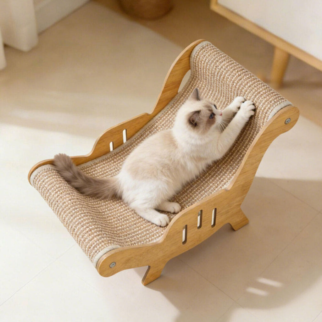 Cat Scratcher Bed Lounge Chair Scratching Pad-2102558639159119878