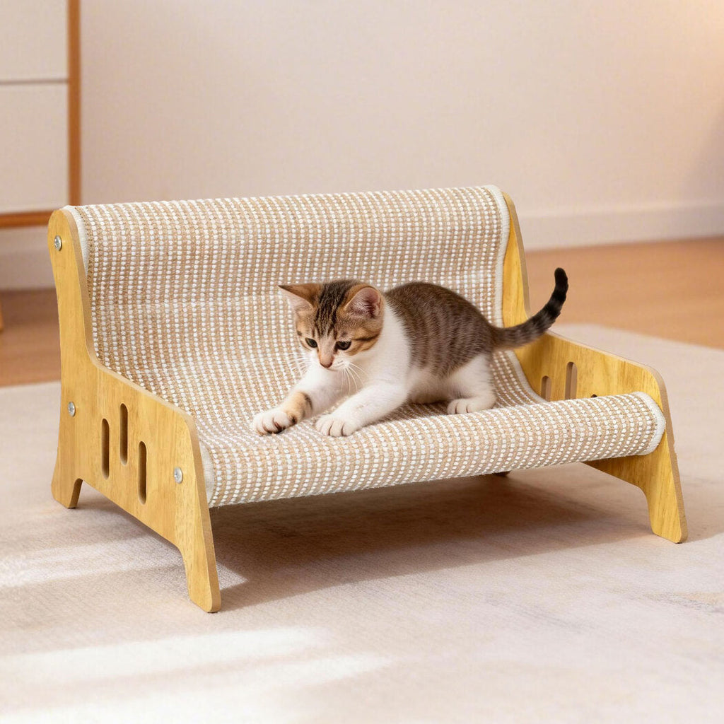 Cat Scratcher Bed Lounge Chair Scratching Pad-2050056805614227462
