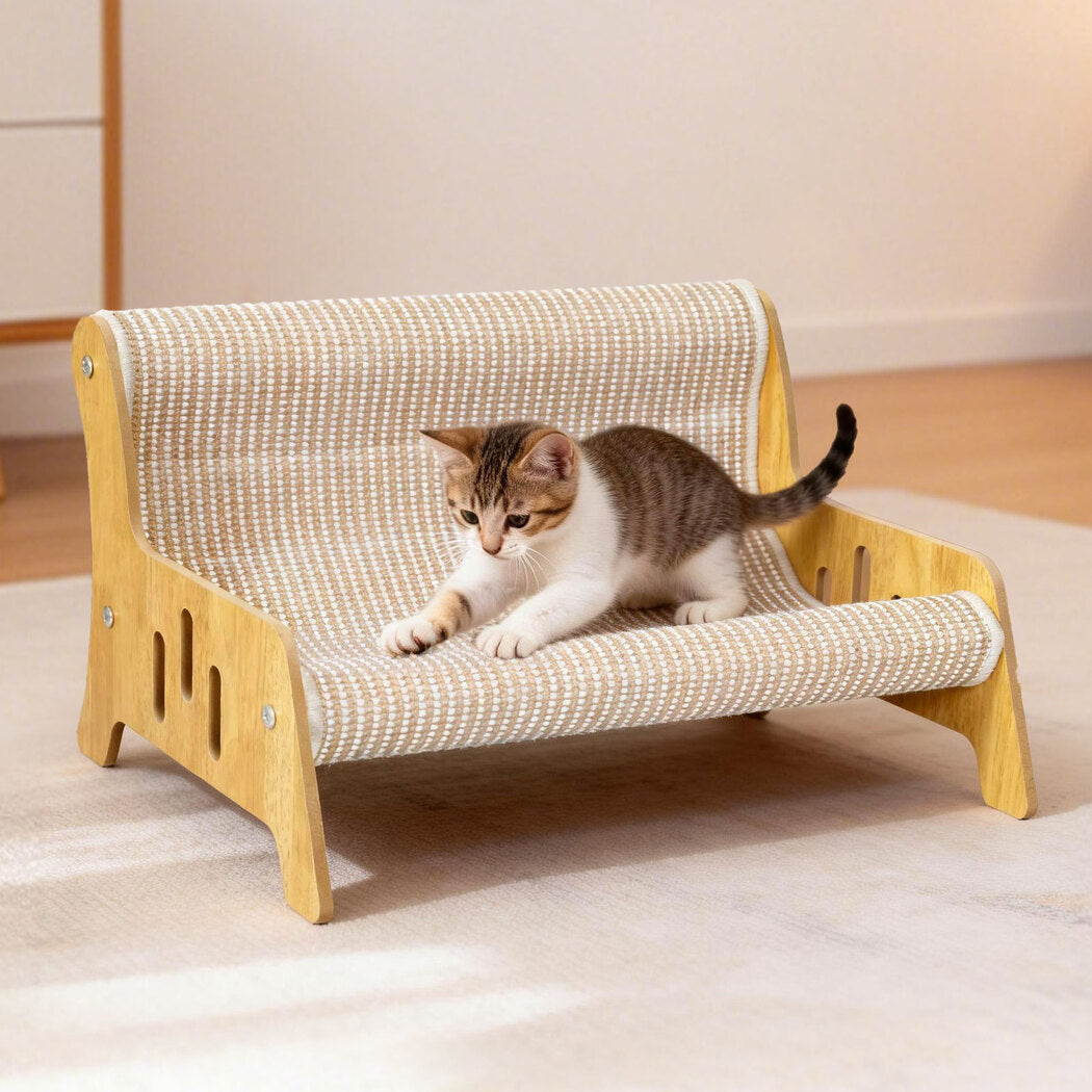 Cat Scratcher Bed Lounge Chair Scratching Pad-2050056805614227462