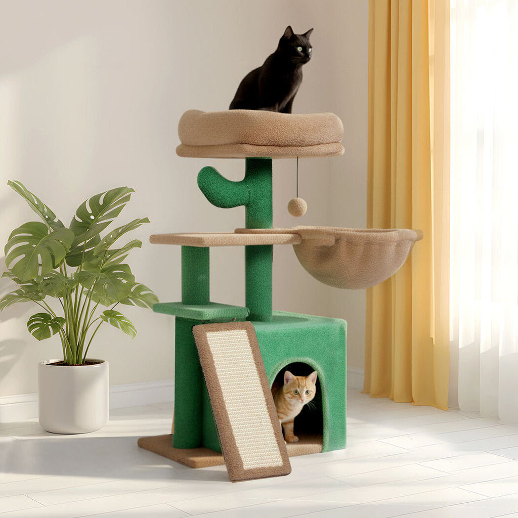 Cat Tree Tower Scratching Post Scratcher Play Bed-2102558103500361734
