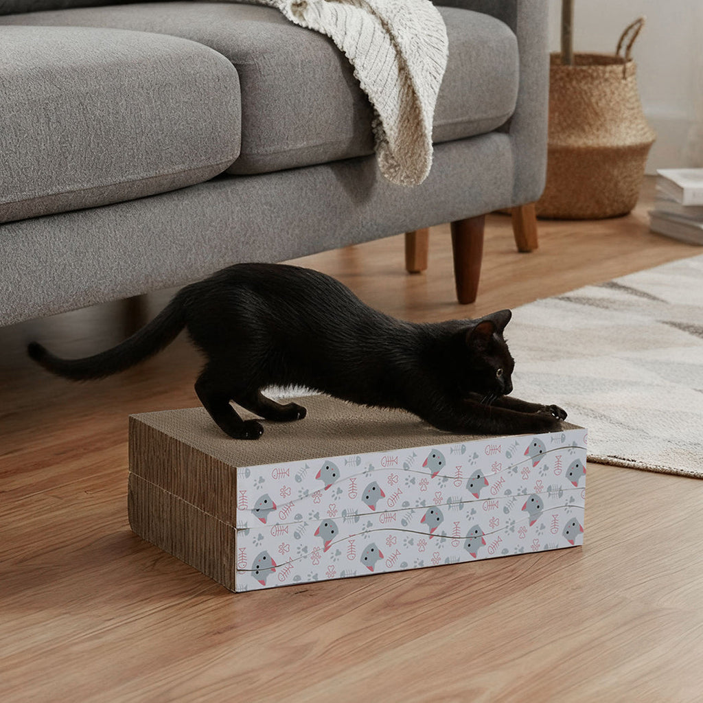 4X Cat Scratcher Board Bed-2102558104267919366