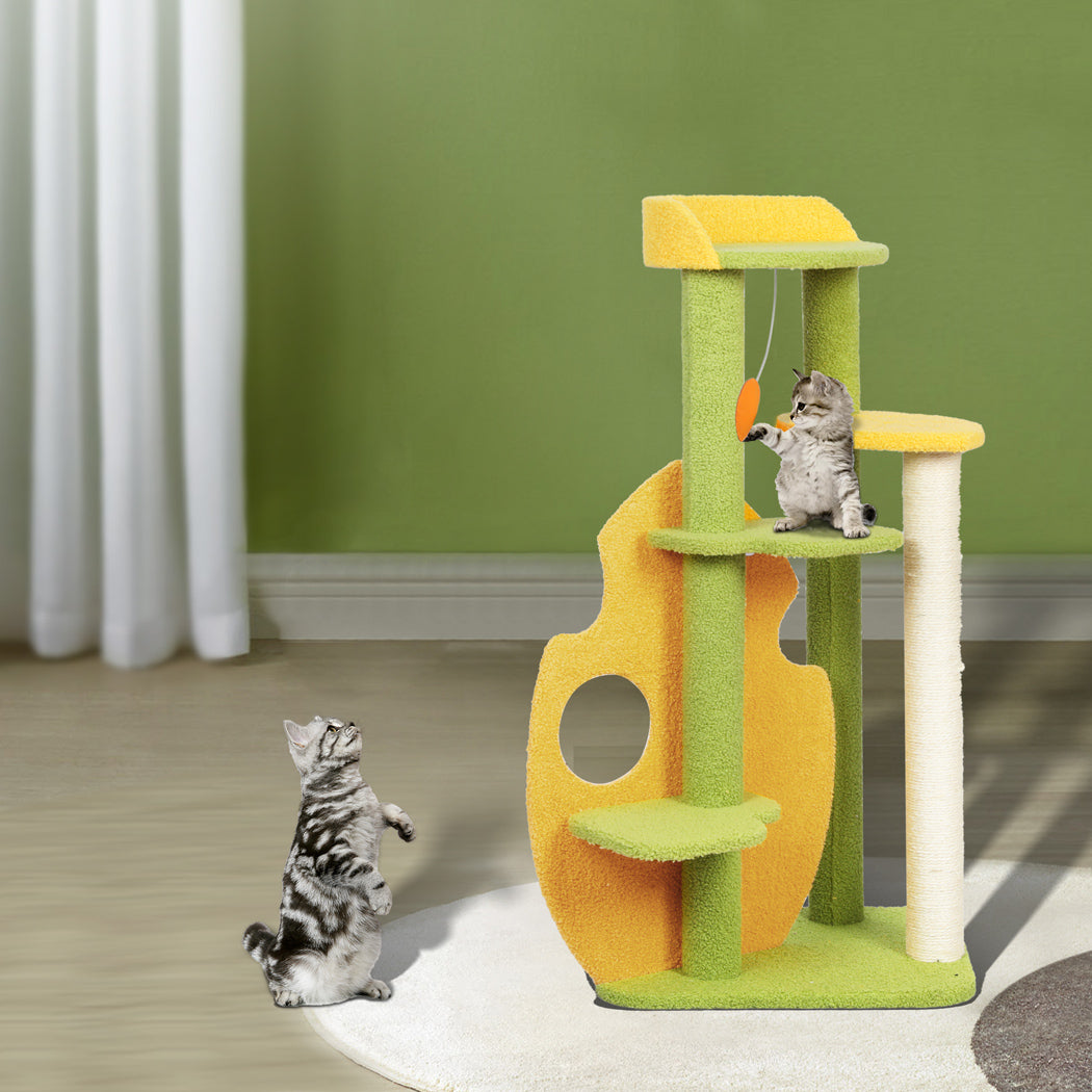 Cat Tree Kitten Furniture Condo-2102558428198211590