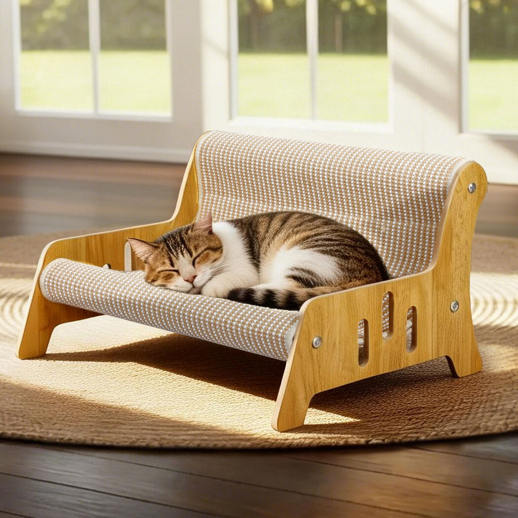 Cat Scratcher Bed Lounge Chair Scratching Pad-2050056805614227463