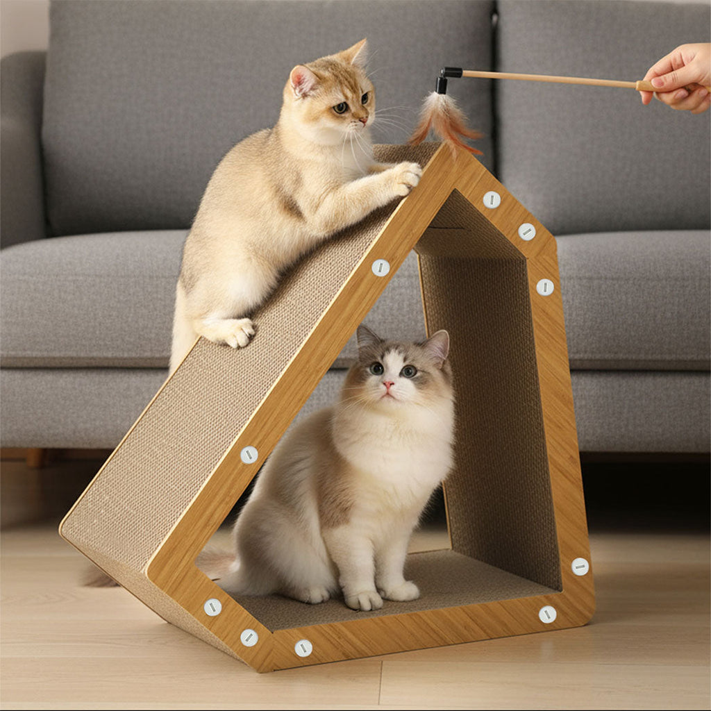Cat Scratcher Board Scratching Cardboard-2102558103710076935
