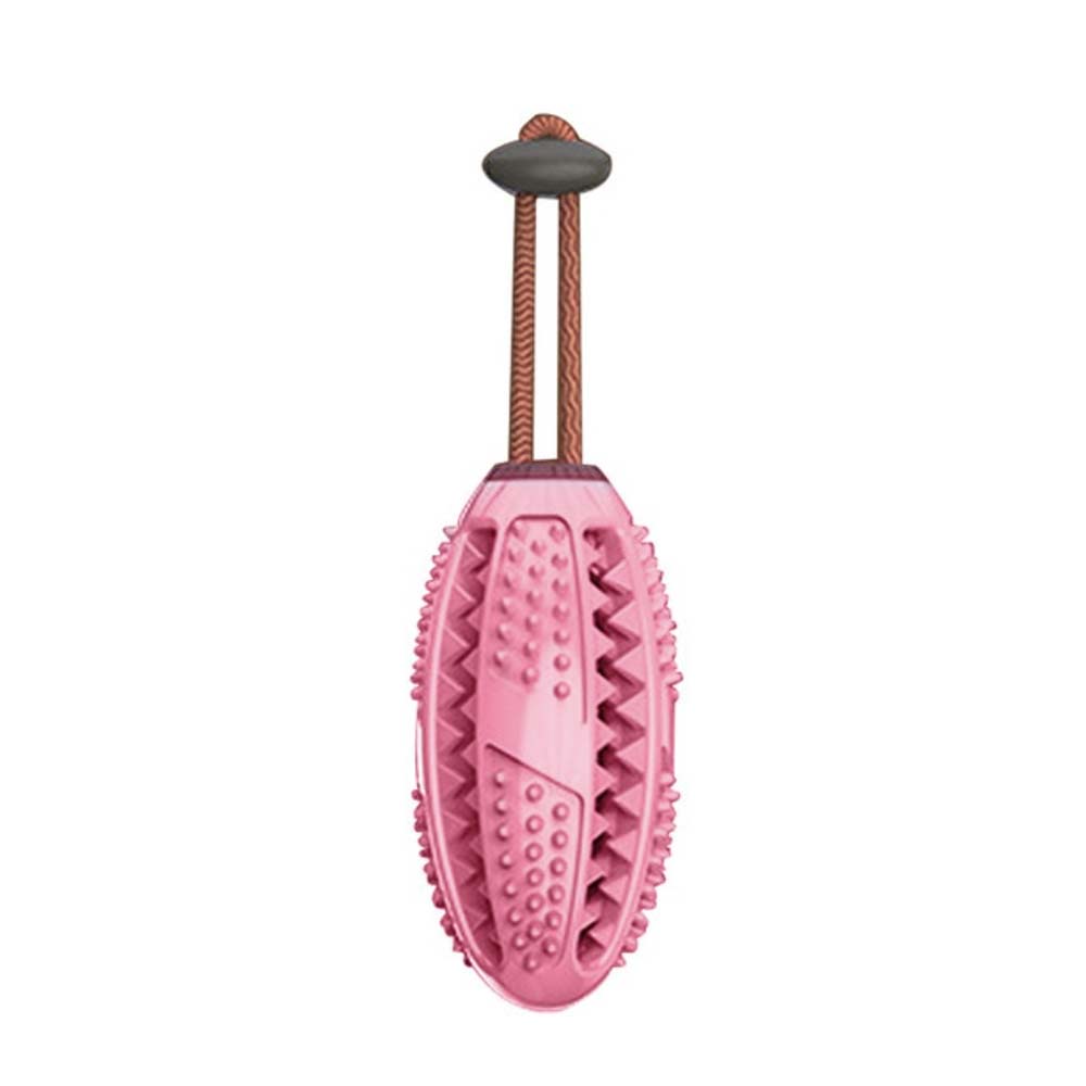 Dog Treat Balls Interactive Toothbrush Chew Toys Cleaning Food Dispenser Feeder - image 1
