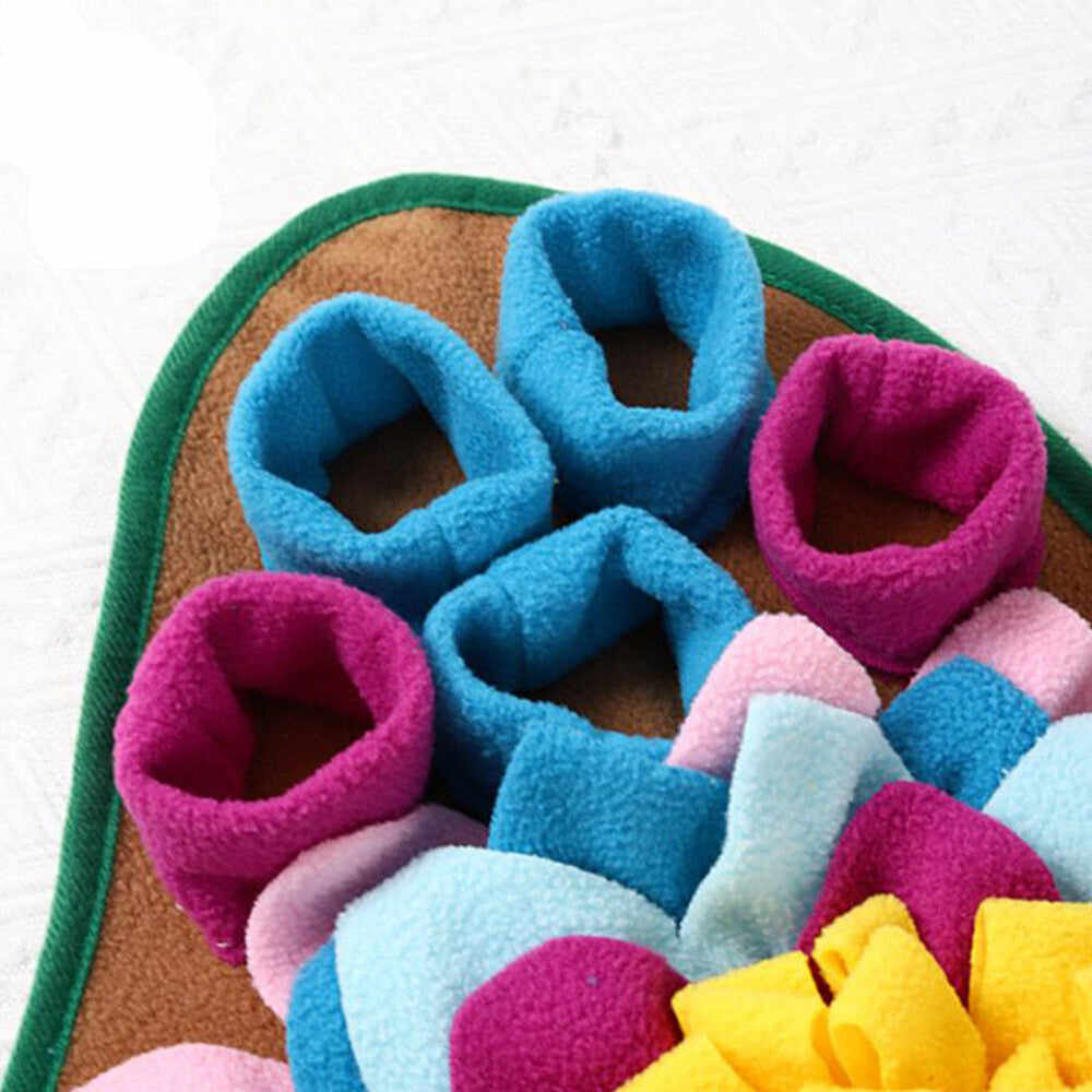 50x50cm Pet Dog Snuffle Mat Sniffing Treat Foraging Toy Nose Training Pad - image 7