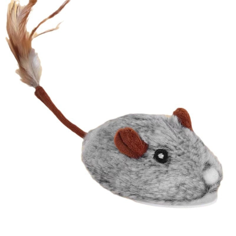 Rechargeable Automatic Moving Mouse Toy for Cats