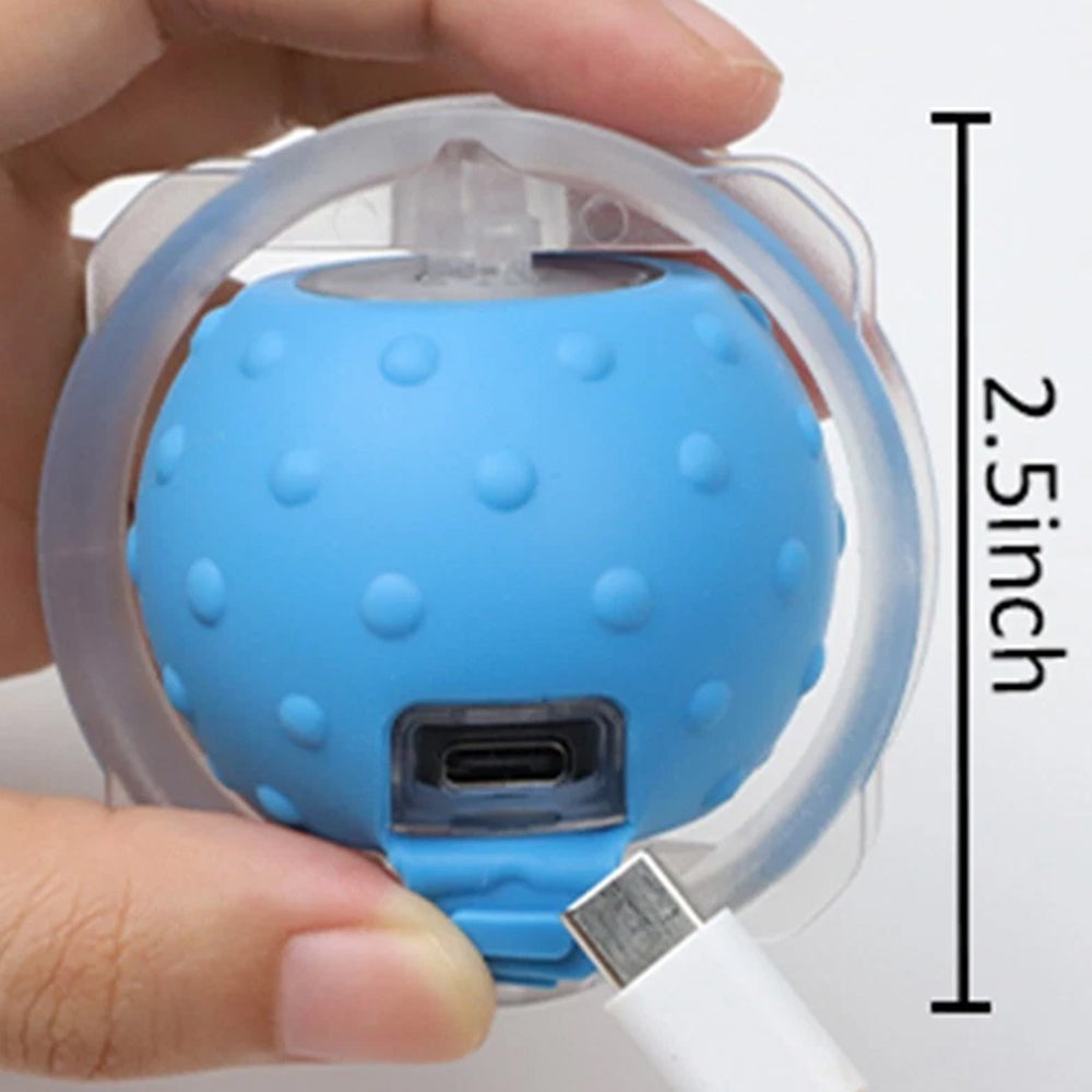 Interactive Chirping Hide-and-Seek Ball for Cats
