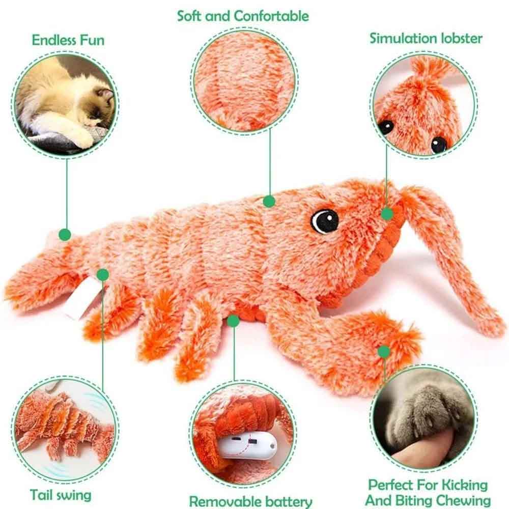 Rechargeable Moving Interactive Toy for Cats & Dogs