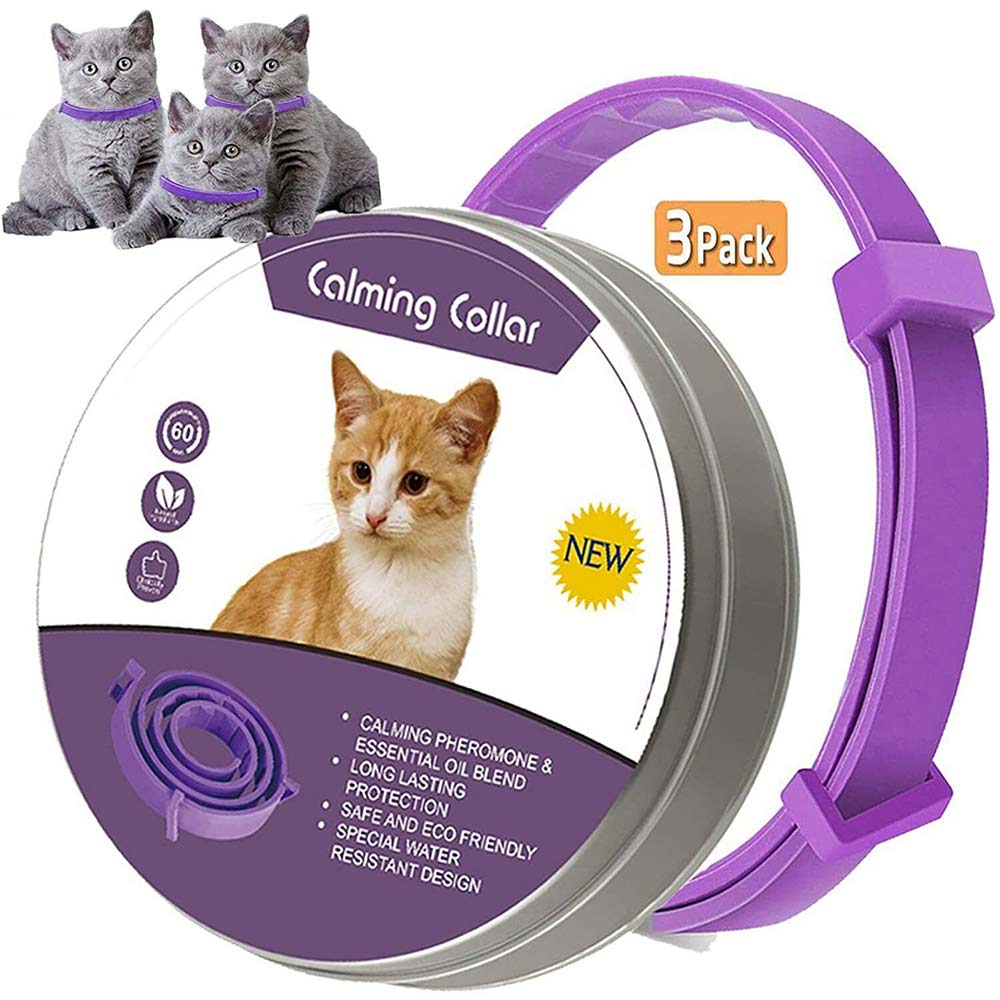 Lavender Calming Collar for Cats – Adjustable 38cm