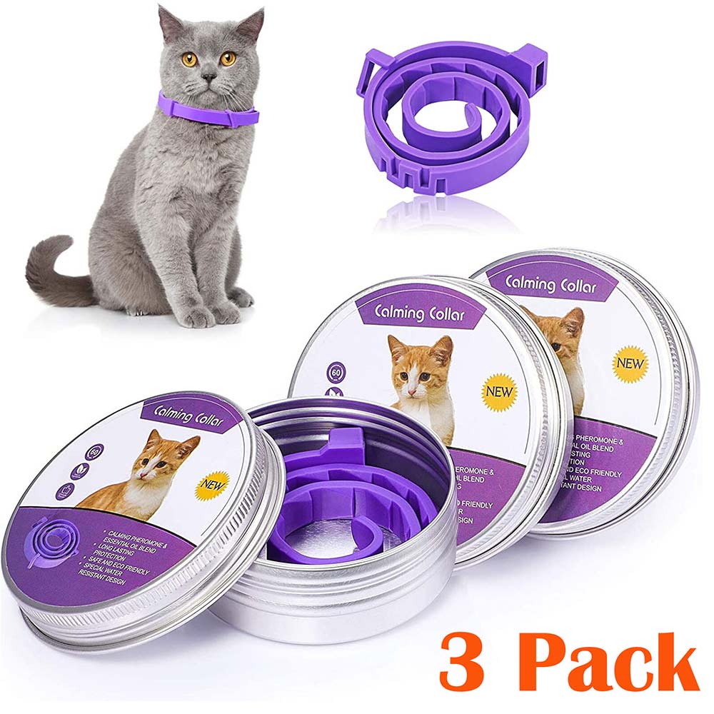 Lavender Calming Collar for Cats – Adjustable 38cm
