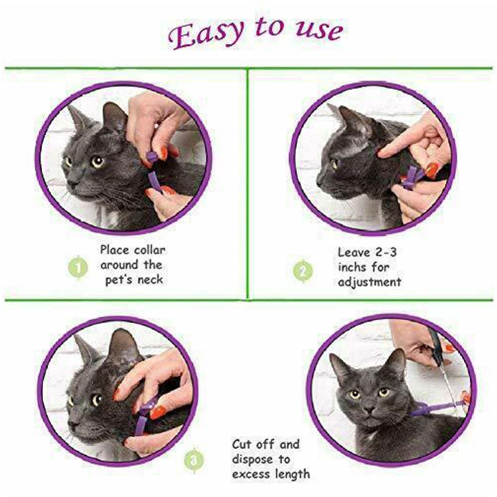 Lavender Calming Collar for Cats – Adjustable 38cm