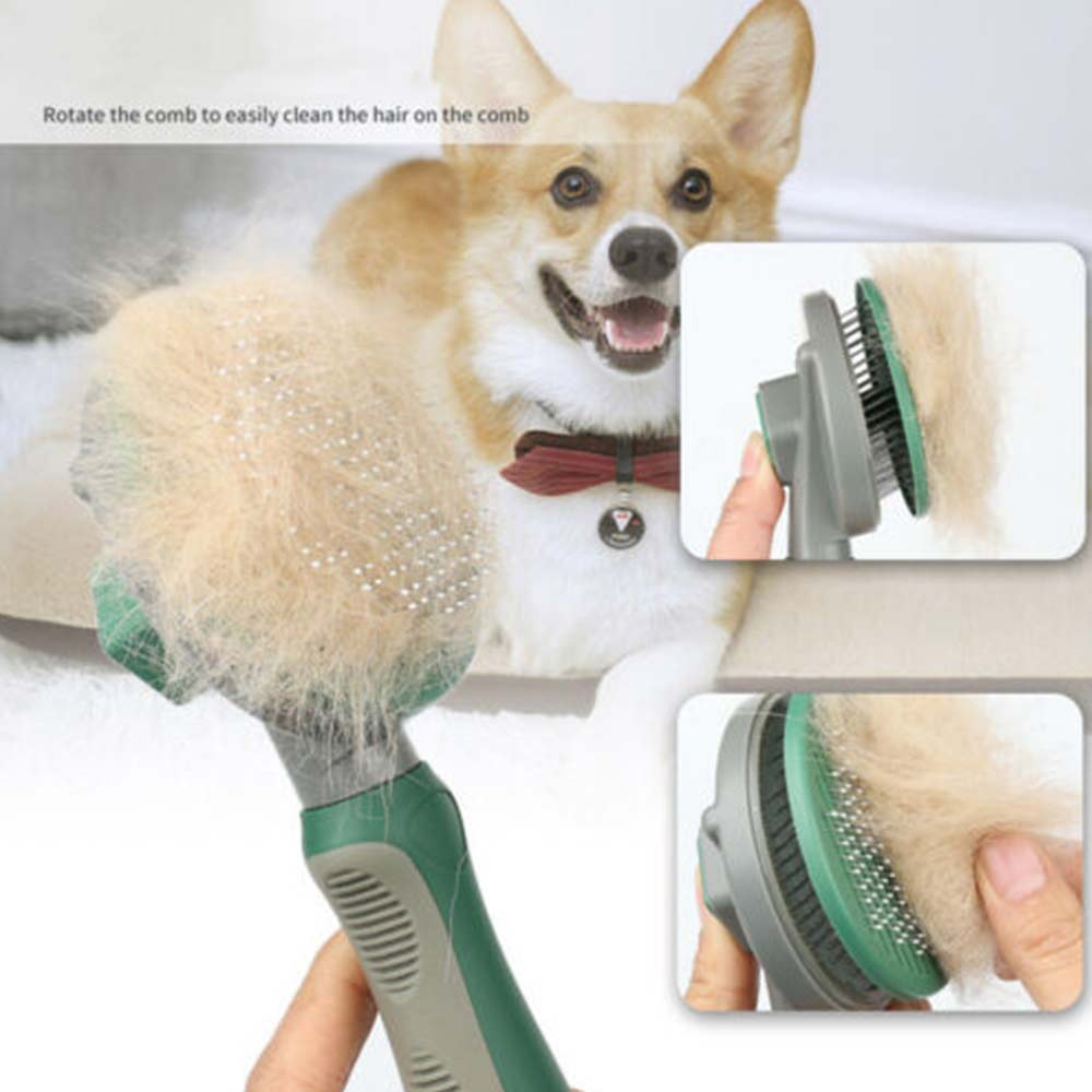 Dog Pet Cat Grooming Comb Brush Undercoat Rake Dematting Deshedding TrimmerTool - image 8