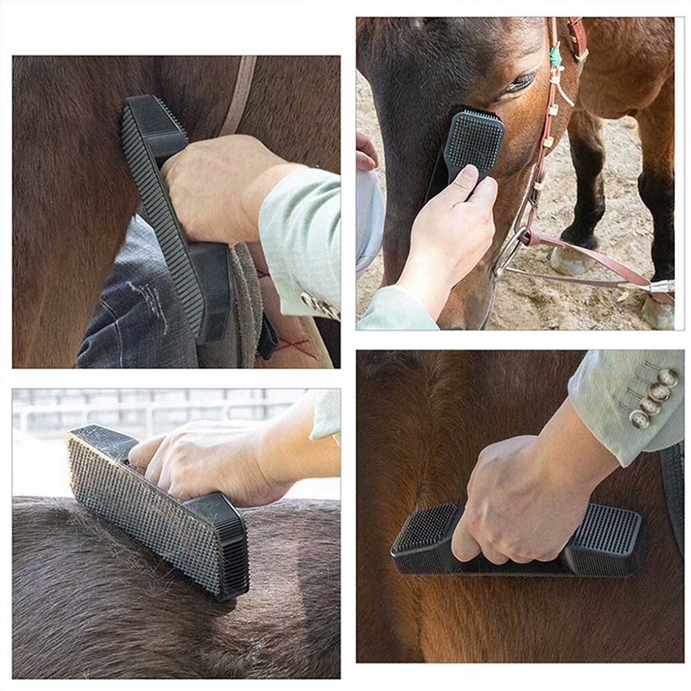 Horses Grooming Brush Pet Dogs Cats Deshedding Tool for Removing Tangled Hair - image 3