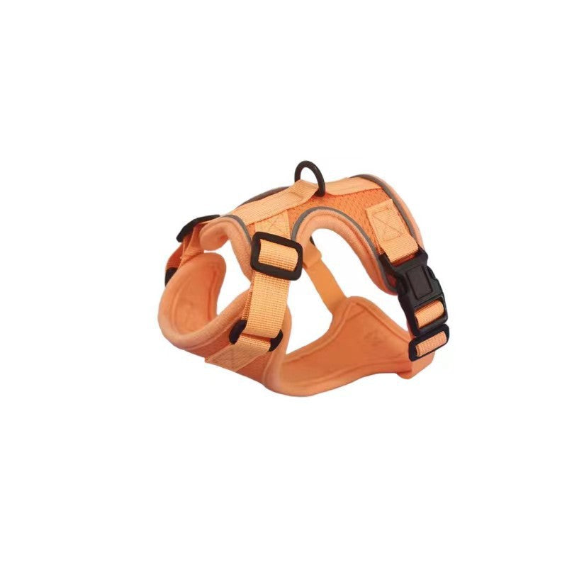 Cat Dog Harness Leash Walking Escape Proof Adjustable Reflective Vest Harness - image 8