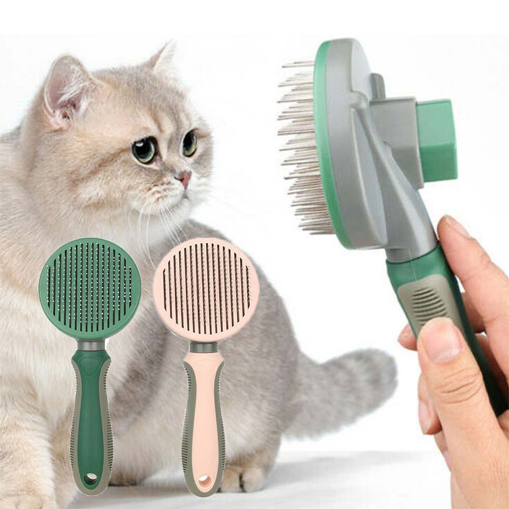 Dog Pet Cat Grooming Comb Brush Undercoat Rake Dematting Deshedding TrimmerTool - image 2