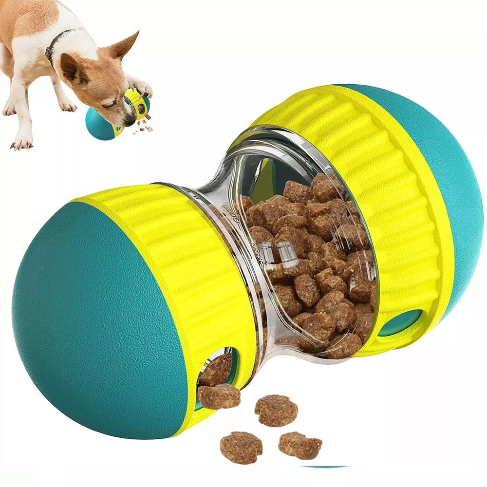 Pet Dog Puzzle Toy Food Dispenser Puppy Tough-Treat Ball Interactive Play Toys - image 8