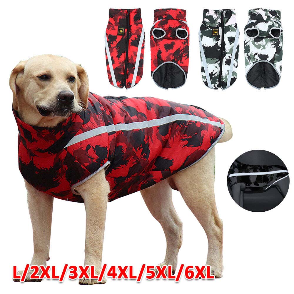 Fleece Coat Vest Jacket Pet Warm Padded Dog Puppy Clothes Reflective Waterproof - image 2