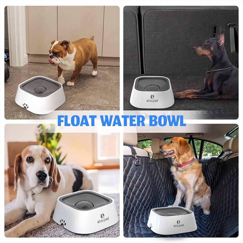 Dog Water Bowl with Filter – 1.5L Non-Spill Slow Drink Pet Water Bowl - image 6