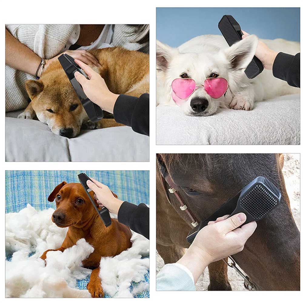 Horses Grooming Brush Pet Dogs Cats Deshedding Tool for Removing Tangled Hair - image 2