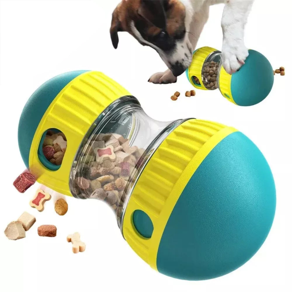 Pet Dog Puzzle Toy Food Dispenser Puppy Tough-Treat Ball Interactive Play Toys - image 3