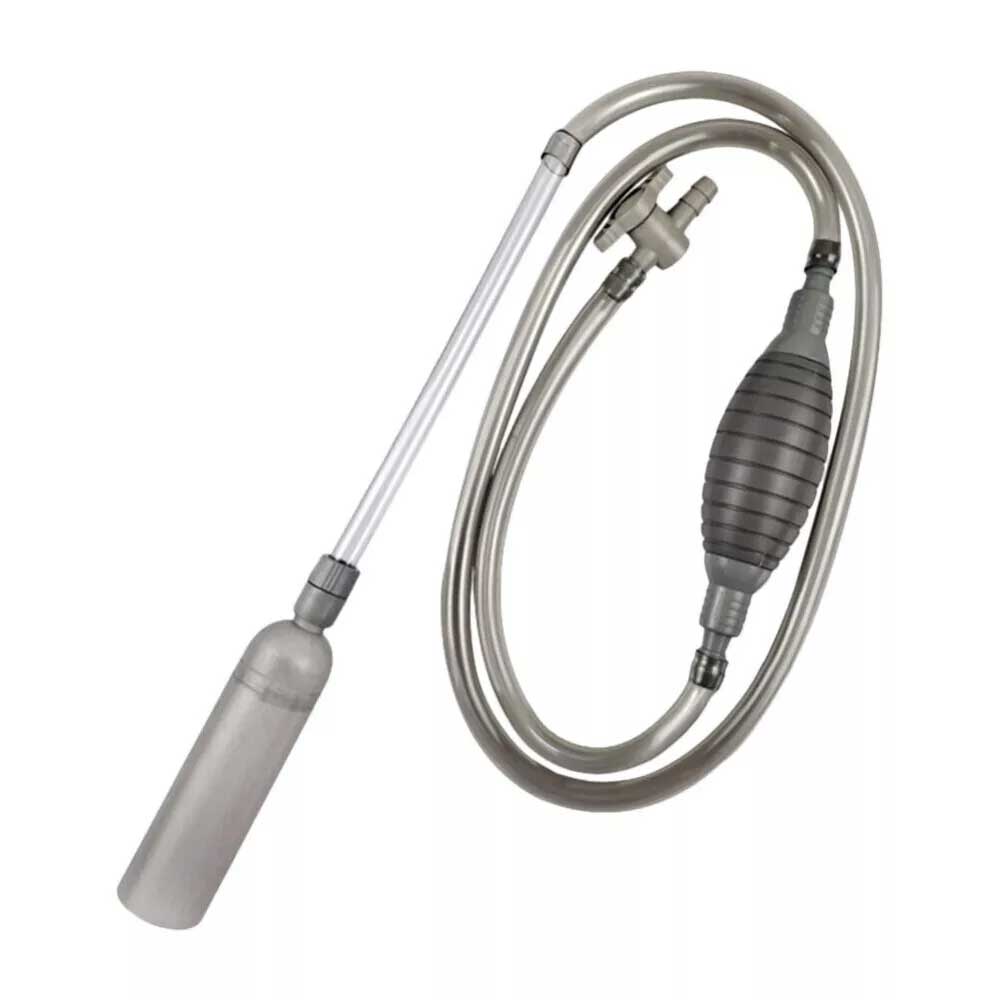 Aquarium Fish Tank Syphon Vacuum Cleaner Siphon Pump Water Changer Gravel Filter - image 1