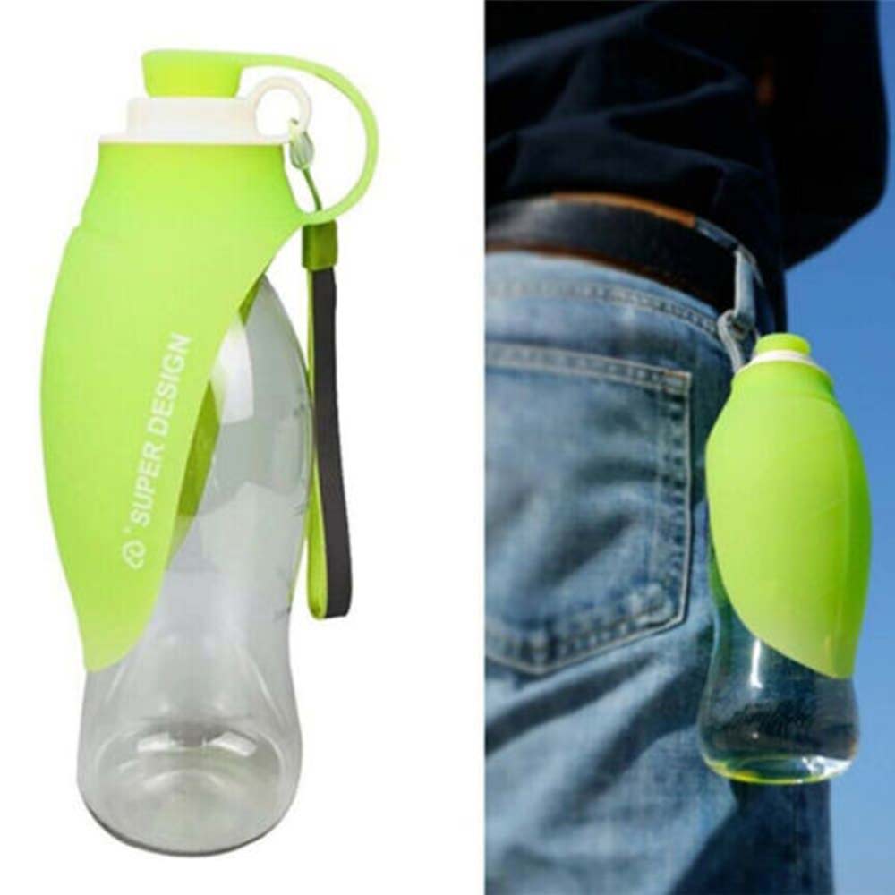580mL Puppy Dog Cat Pet Water Bottle Cup Drinking Outdoor Travel Portable Feeder - image 3