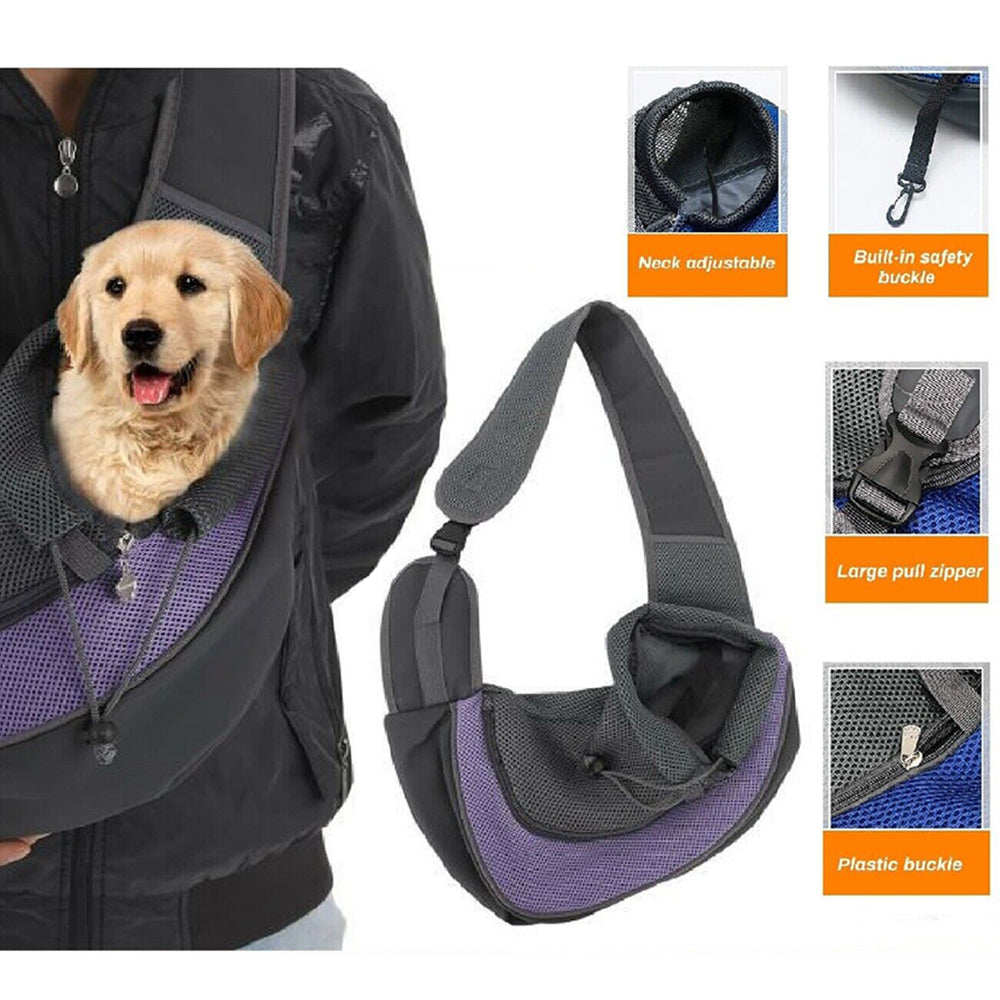 Pet Travel Cat Dog Outdoor Carrier Backpack Travel Puppy Portable Shoulder Bag - image 2