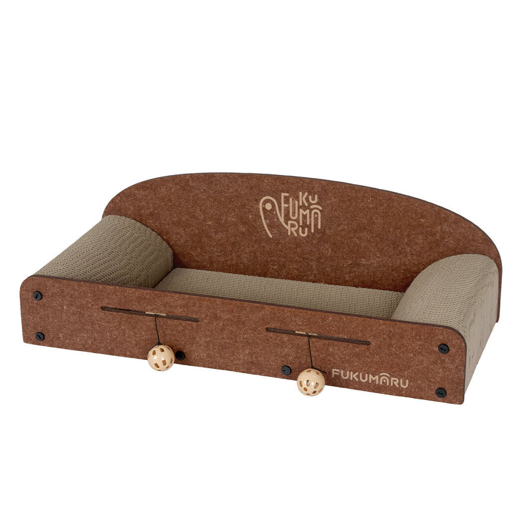 Cat Scratching Board Corrugated Cardboard 2 Balls-2102558633337425920